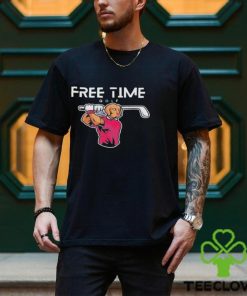 Free Time Golf Dog Shirt