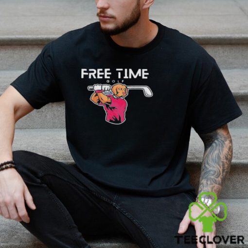 Free Time Golf Dog Shirt