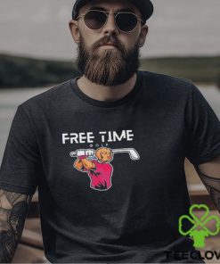 Free Time Golf Dog Shirt