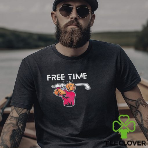 Free Time Golf Dog Shirt