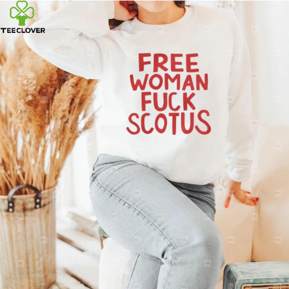 Free Woman Fuck Scotus Lady Gaga T Shirt