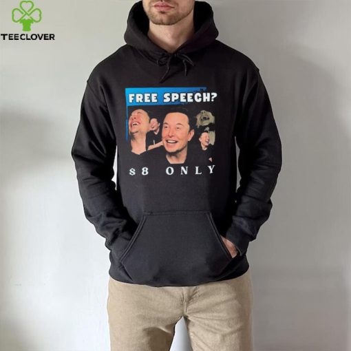 Freedom Speech $8 Elon tTwitter Shirt