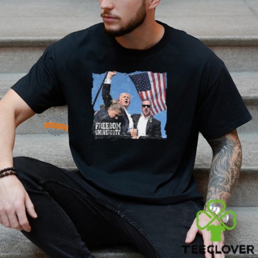 Freedom University Trump Never Surrender Shirt