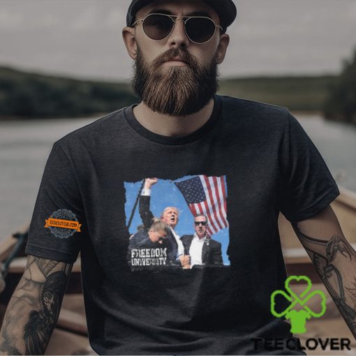Freedom University Trump Never Surrender Shirt