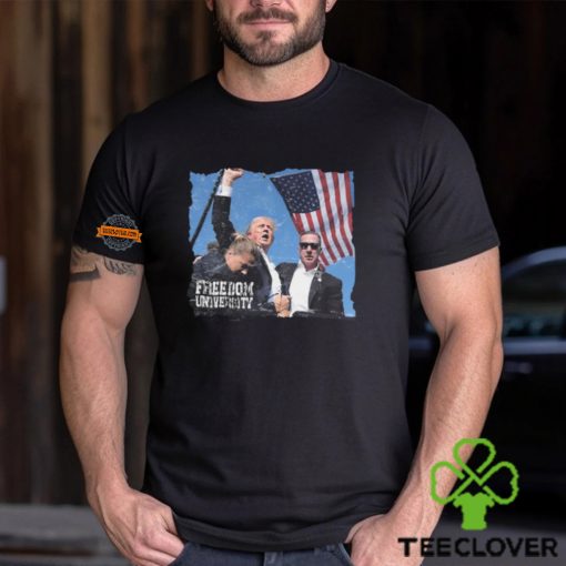 Freedom University Trump Never Surrender Shirt