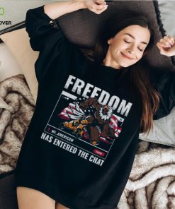 Freedom in the chat t shirt