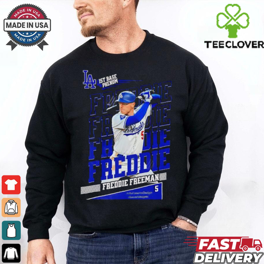 Freeman Dodgers 1st base phenom shirt Freeman Dodgers 1st base phenom shirt