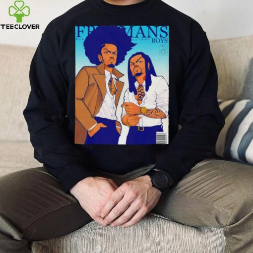 Freemans Boys cartoon poster shirt