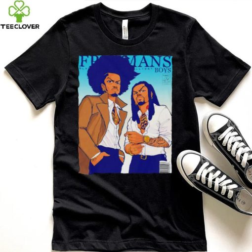 Freemans Boys cartoon poster shirt