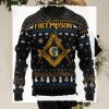 Eye Of Sauron Black Knitted Sweater Ugly Christmas