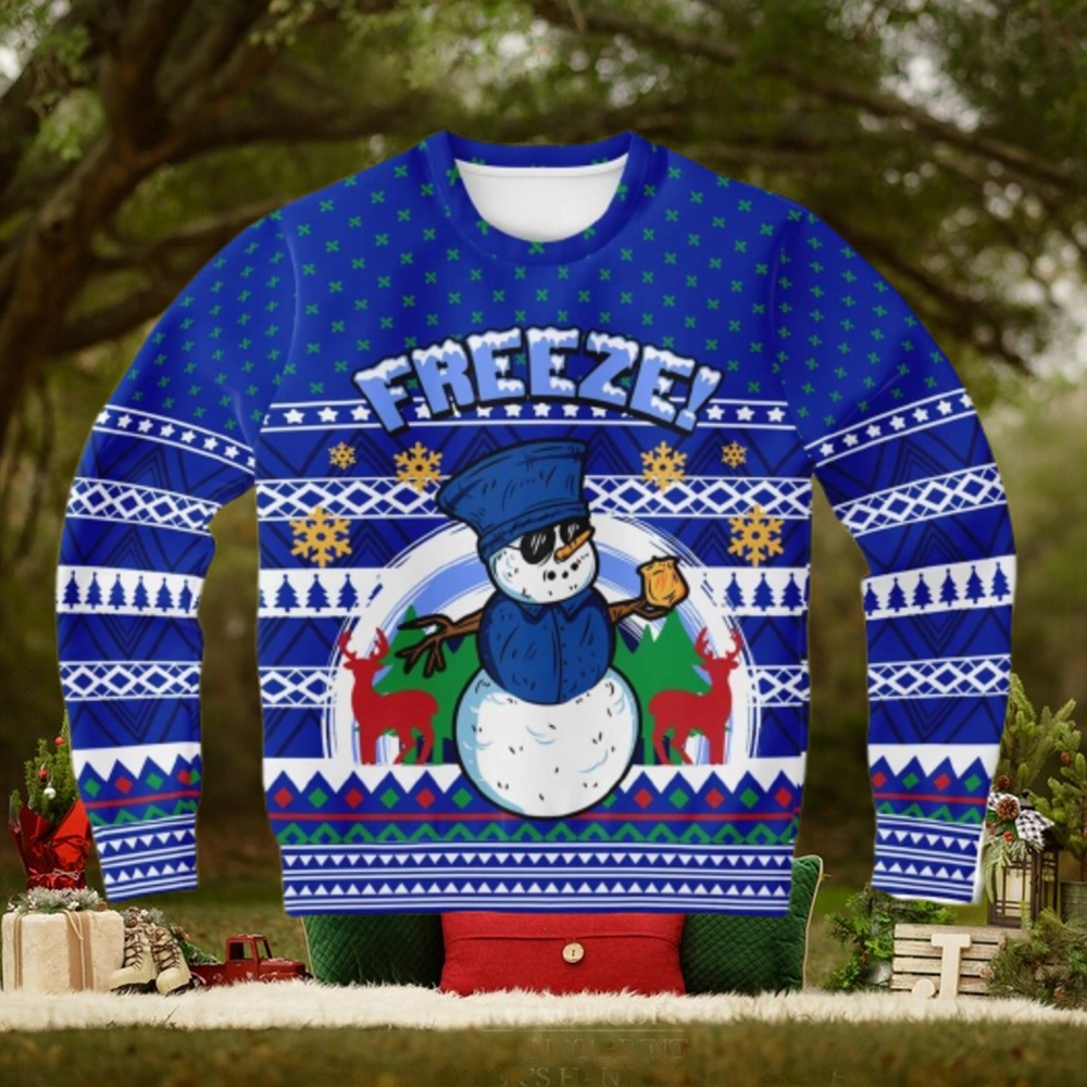 Freeze Snowman Ugly Christmas Sweater 3D Gift For Men And Women Freeze Snowman Ugly Christmas Sweater 3D Gift For Men And Women