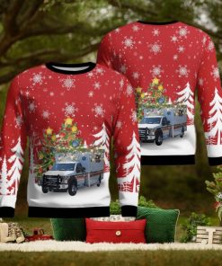 Fremont, Ohio, Sandusky County Ems Christmas Ugly Sweater 3D Gift For Men And Women