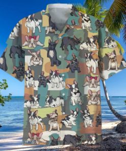 French Bulldog For Dog Lover All Printed 3d Hawaiian Shirt For Men Women