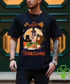 French Bulldog Happy Thanksgiving Halloween T Shirt