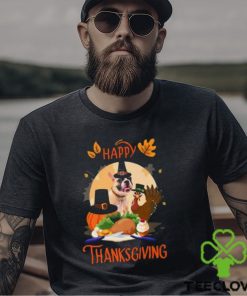 French Bulldog Happy Thanksgiving Halloween T Shirt