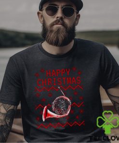 French Horn Christmas Brass Teacher Musician shirt
