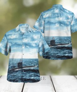 French Submarine Perle Hawaiian Shirt