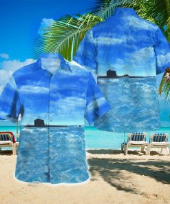 French Submarine Rubis Hawaiian Shirt