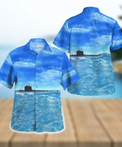 French Submarine Rubis Hawaiian Shirt