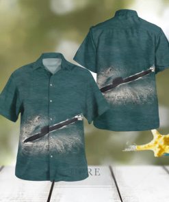 French Submarine Suffren Hawaiian Shirt