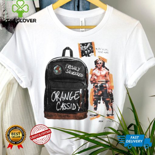 Freshly Squeezed Orange Cassidy Put a cool move here shirt