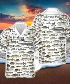 Freshwater Fishes of The Mid Atlantic _ Southeast Hawaiian Shirt For Men And Women Gift New Teams Shirt Aloha Beach