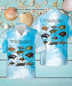 Freshwater Turtles of North America Hawaiian Shirt