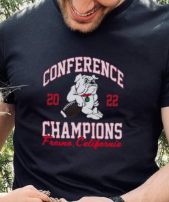 Fresno State Bulldogs 2022 Conference Champions Fresno, California Shirt