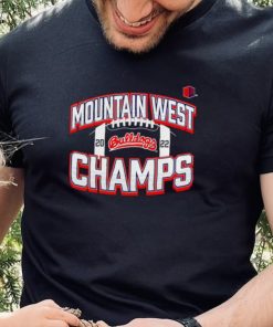 Fresno State Bulldogs 2022 Mountain West Football Conference Champions shirt