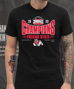 Fresno State Bulldogs 2023 Isleta New Mexico Bowl Bowl Champions Shirt