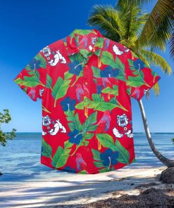 Fresno State Bulldogs Floral Hawaiian Shirt