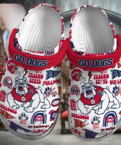 Fresno State Bulldogs NCAA Sport Crocs Crocband Clogs Shoes Comfortable For Men Women and Kids – Footwearelite Exclusive