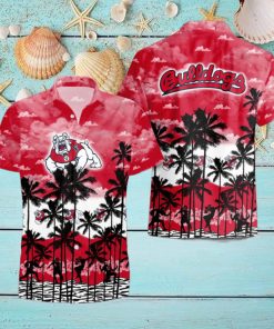 Fresno State Bulldogs Tropical Hawaiian Shirt