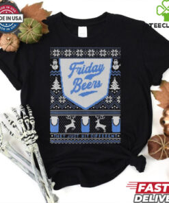 Friday Beers Holiday Ugly Christmas 2024 T shirts