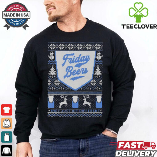 Friday Beers Holiday Ugly Christmas 2024 T shirts