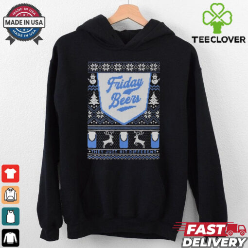 Friday Beers Holiday Ugly Christmas 2024 T shirts