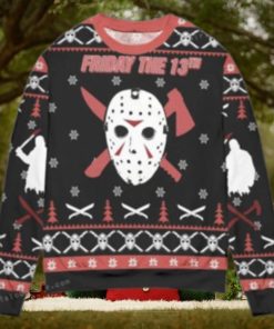Friday The 13th Jason Voorhees Mask Ugly Sweater