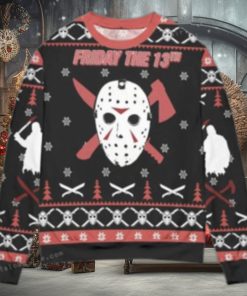 Friday The 13th Jason Voorhees Mask Ugly Sweater