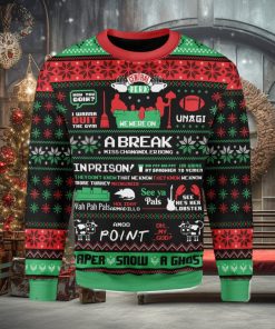 Friend A Break Central Perk Ugly Christmas Sweater Xmas Gift Men And Women Christmas Sweater