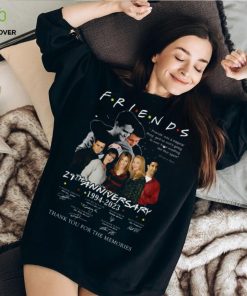 Friends 25th anniversary 1994 2023 thank you for the memories hoodie, sweater, longsleeve, shirt v-neck, t-shirt