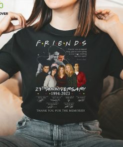 Friends 25th anniversary 1994 2023 thank you for the memories hoodie, sweater, longsleeve, shirt v-neck, t-shirt