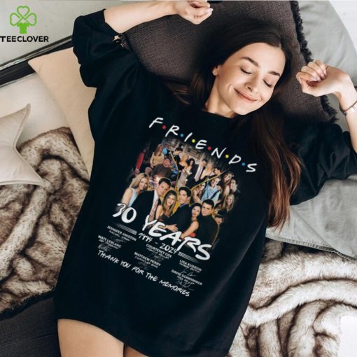 Friends 29th Anniversary Thank You For The Memories Signatures T Shirt