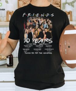 Friends 29th Anniversary Thank You For The Memories Signatures T Shirt