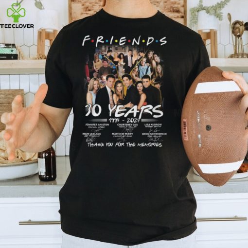 Friends 29th Anniversary Thank You For The Memories Signatures T Shirt