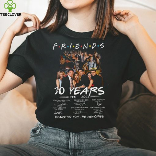 Friends 30 Years 1994 2024 Thank You For The Memories Thoodie, sweater, longsleeve, shirt v-neck, t-shirt Women