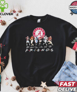 Friends Alabama Crimson Tide Players Signatures Shirt