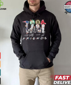 Friends Boston Sports Teams Players Signatures Shirt