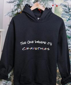 Friends Christmas Shirt Black The One Where It’s Shirt 2 Friends Christmas Shirt Black The One Where It’s Shirt