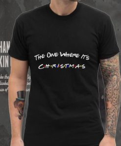 Friends Christmas Shirt Black The One Where It’s Shirt 4 Friends Christmas Shirt Black The One Where It’s Shirt