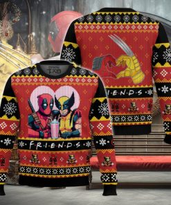Friends Deadpool and Wolverine Ugly Sweater
